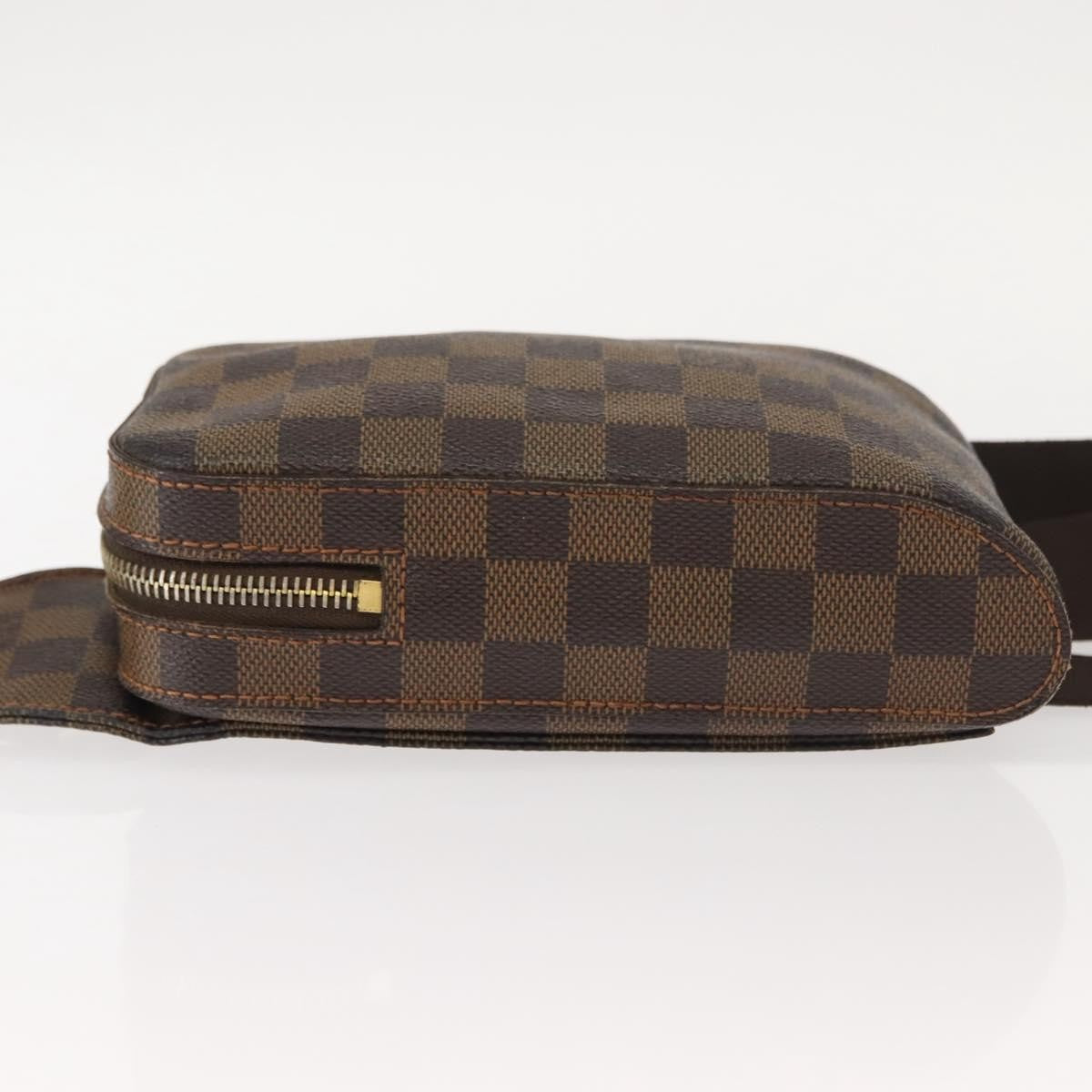 Louis Vuitton Geronimos Waist Bag Damier Brown Canvas Shoulder Bag