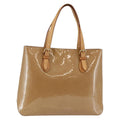 Louis Vuitton Brentwood Handbag Monogram Vernis Brown Patent_Leather Bag