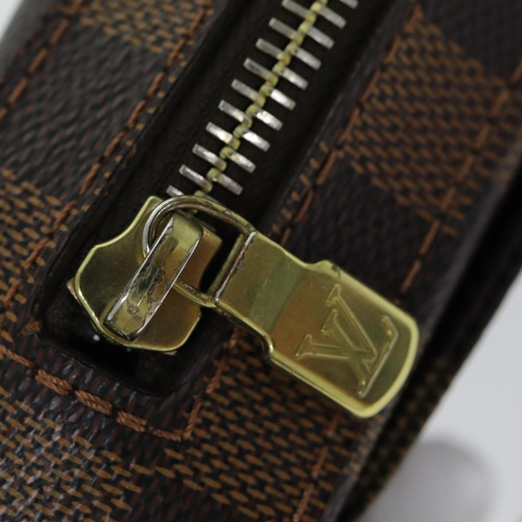 Louis Vuitton Geronimos Waist Bag Damier Brown Canvas Shoulder Bag
