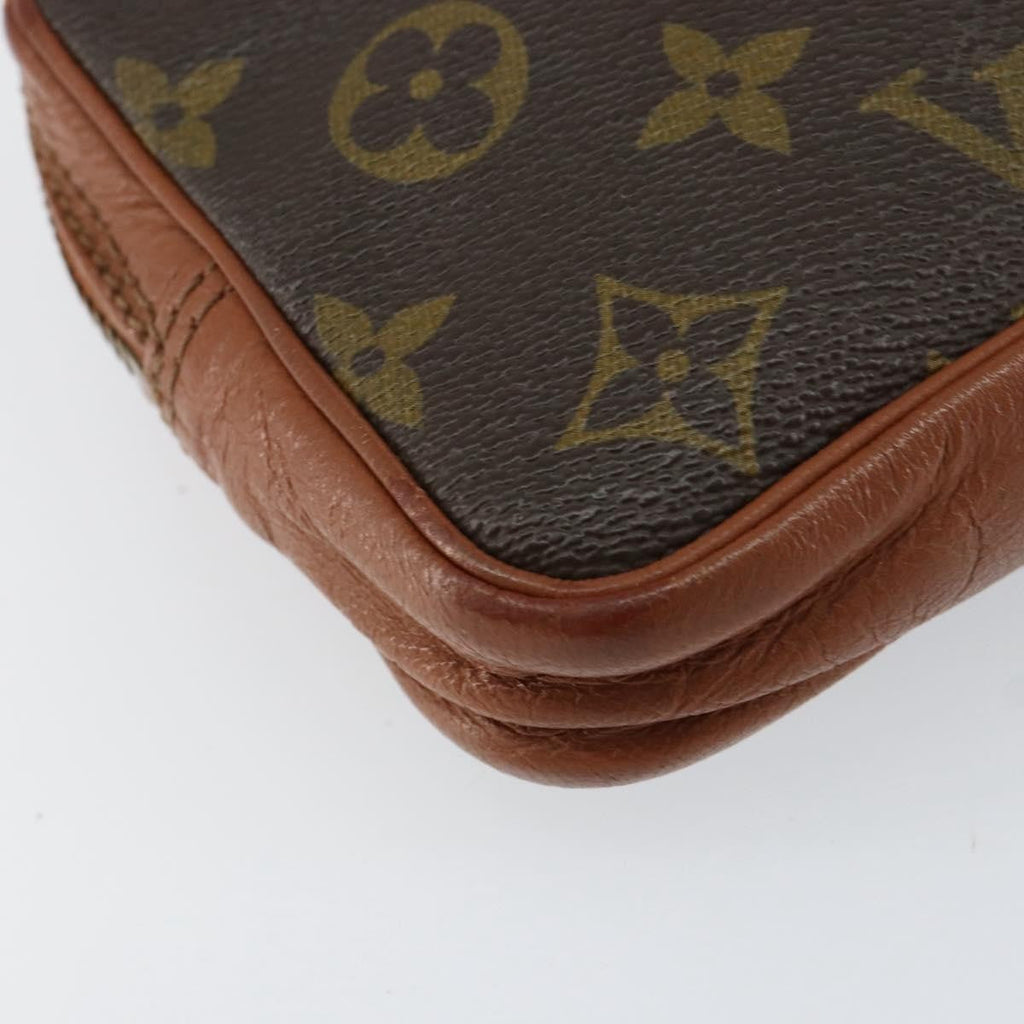 Louis Vuitton Pochette Sports Monogram Canvas Brown Canvas Clutche & Pouche Bag