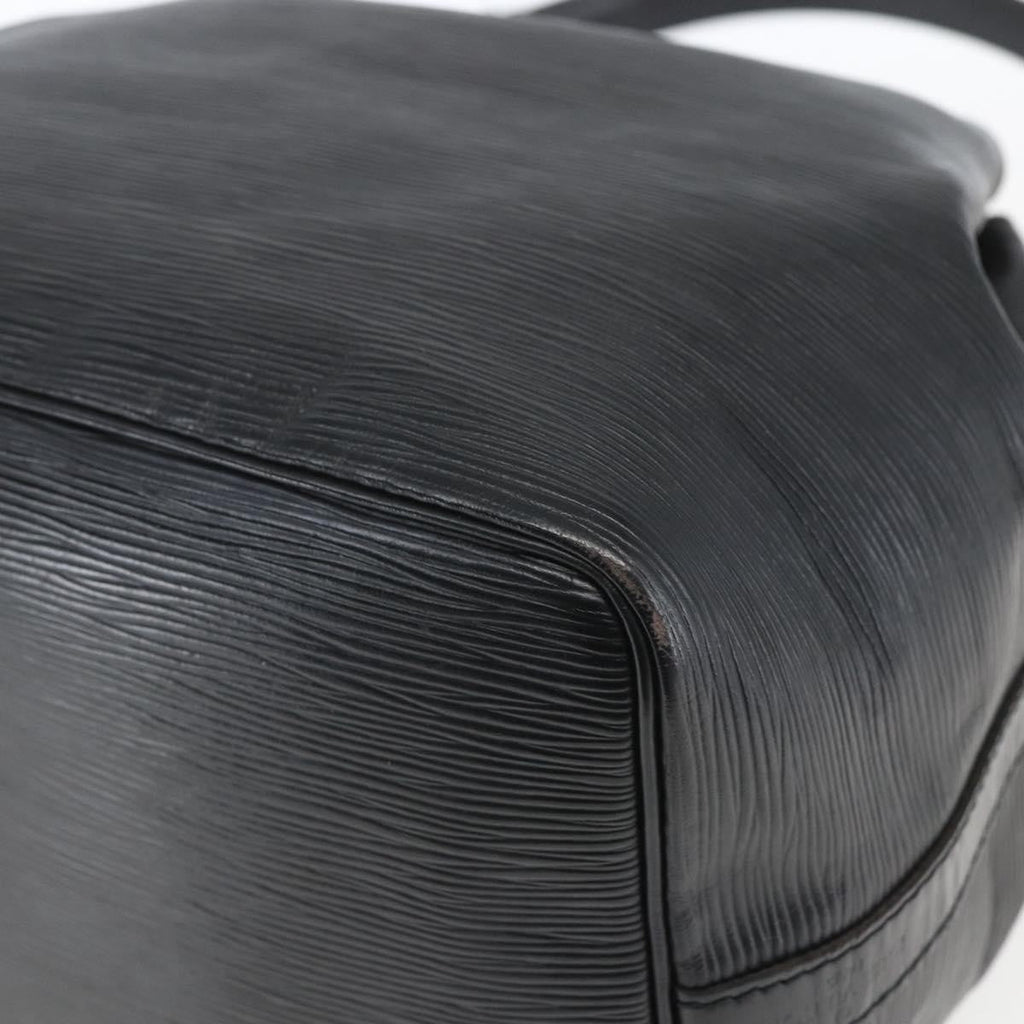Louis Vuitton Petit Noe Handbag Epi Leather Black Leather Shoulder Bag