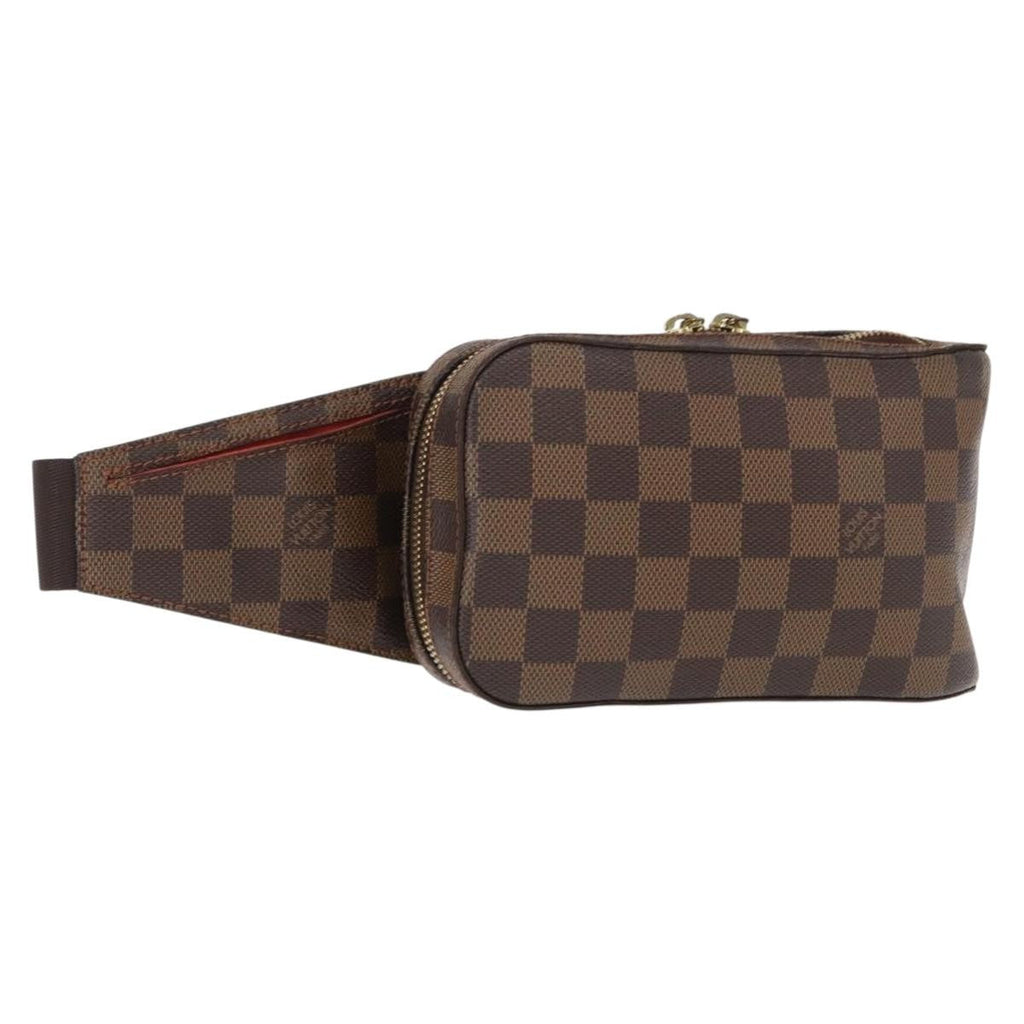 Louis Vuitton Geronimos Waist Bag Damier Brown Canvas Shoulder Bag