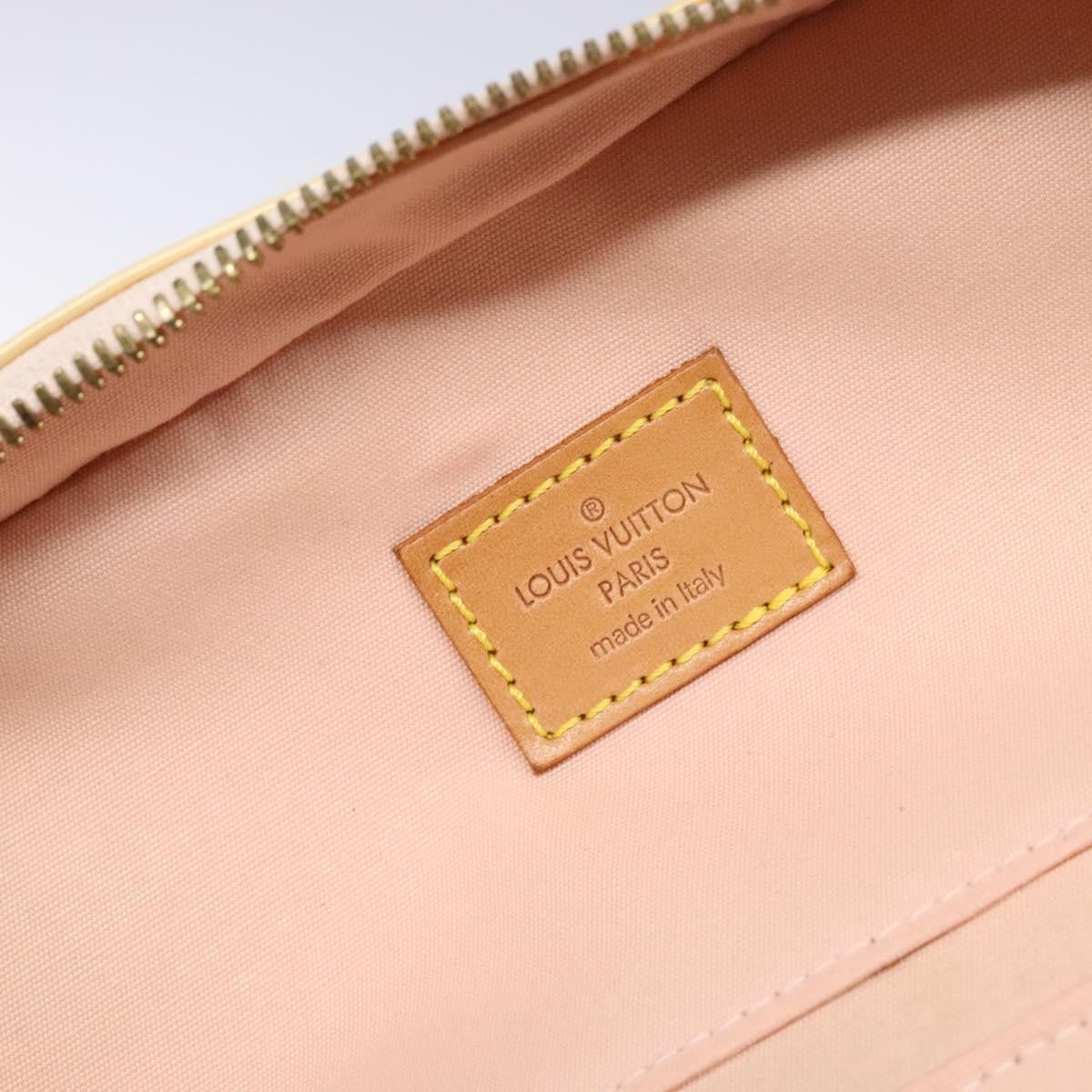 Louis Vuitton Sullivan Handbag Monogram Vernis Beige Patent_Leather Bag