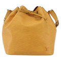 Louis Vuitton Petit Noe Handbag Epi Leather Yellow Leather Shoulder Bag