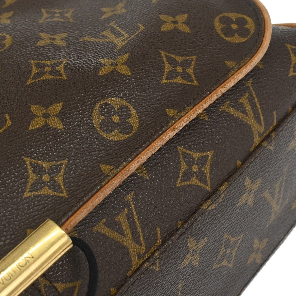 Louis Vuitton Abbesses Messenger Bag Monogram Canvas Brown Canvas Shoulder Bag