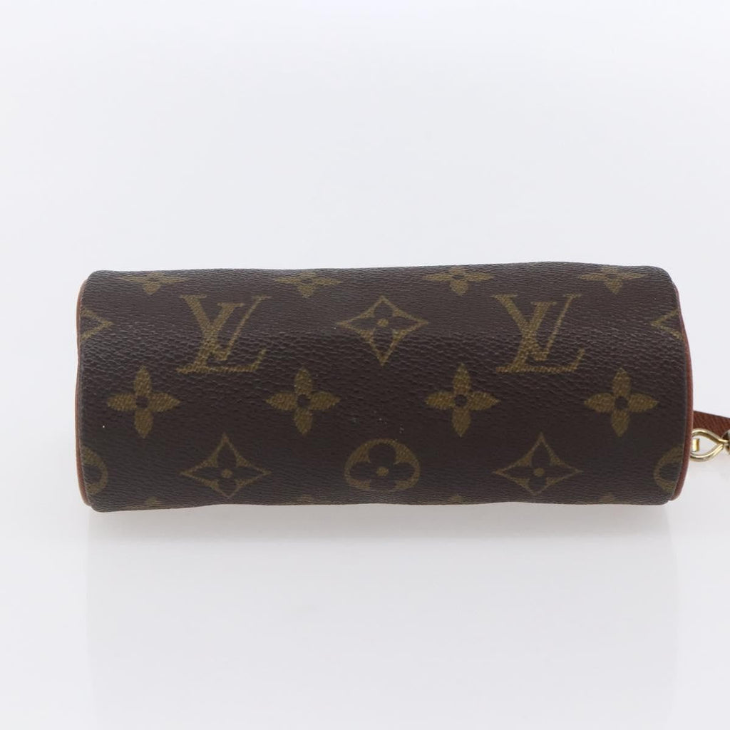 Louis Vuitton Papillon Pochette Monogram Canvas Brown Canvas Clutche & Pouche Bag