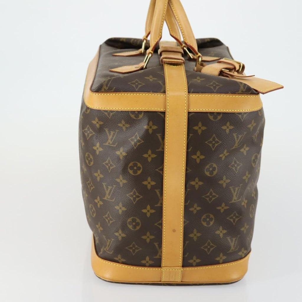 Louis Vuitton Cruiser Handbag Monogram Canvas Brown Canvas Travel Bag