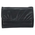 Gucci Vintage Shoulder Bag Leather Black Leather Shoulder Bag Bag (Pre-Owned)