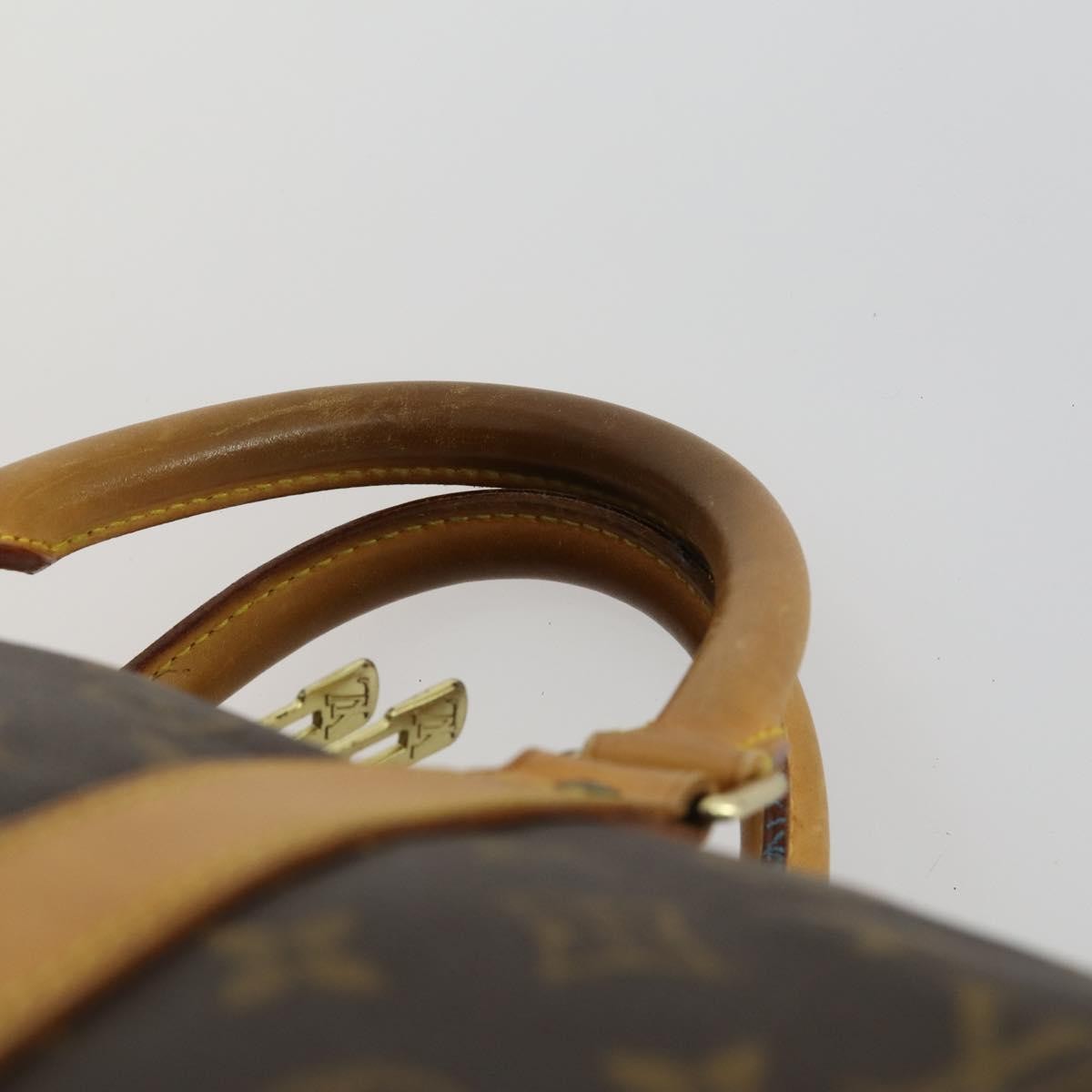 Louis Vuitton Keepall Bag Monogram Canvas Brown Canvas Travel Bag