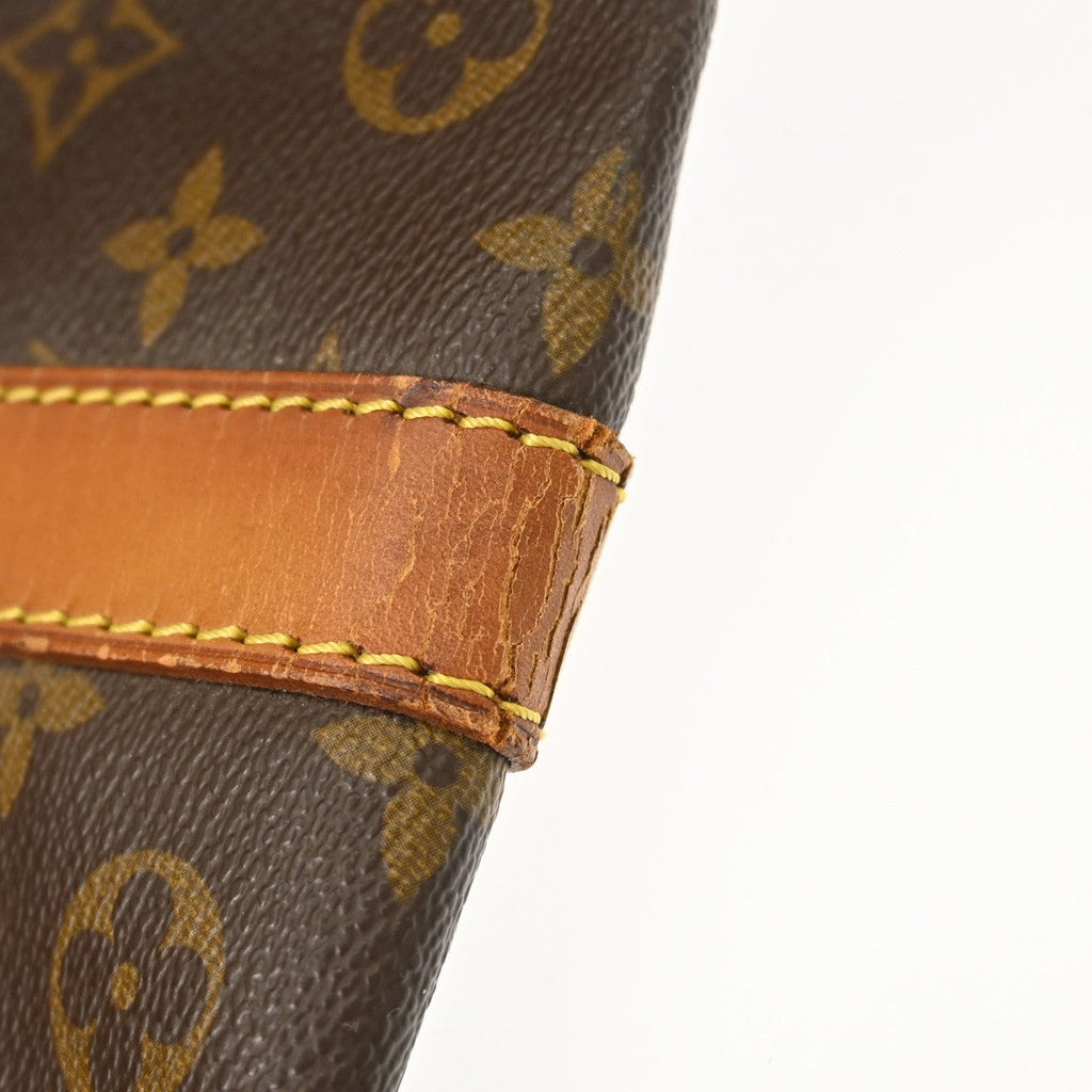 Louis Vuitton Keepall Bag Monogram Canvas Brown Canvas Travel Bag