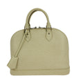 Louis Vuitton Alma Handbag Epi Leather Beige Leather Handbag