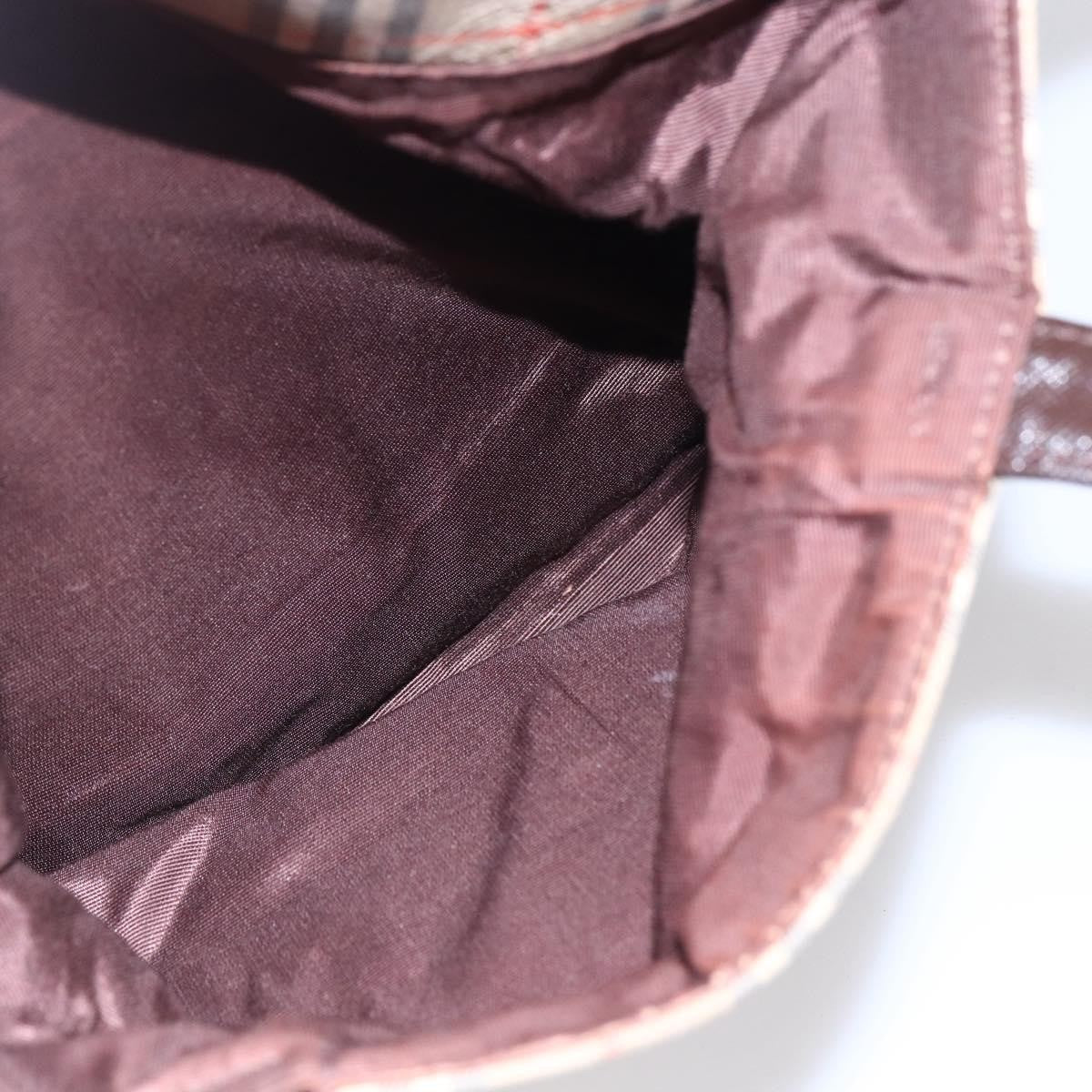 Burberry Vintage Tote Bag Canvas Beige Canvas Tote Bag