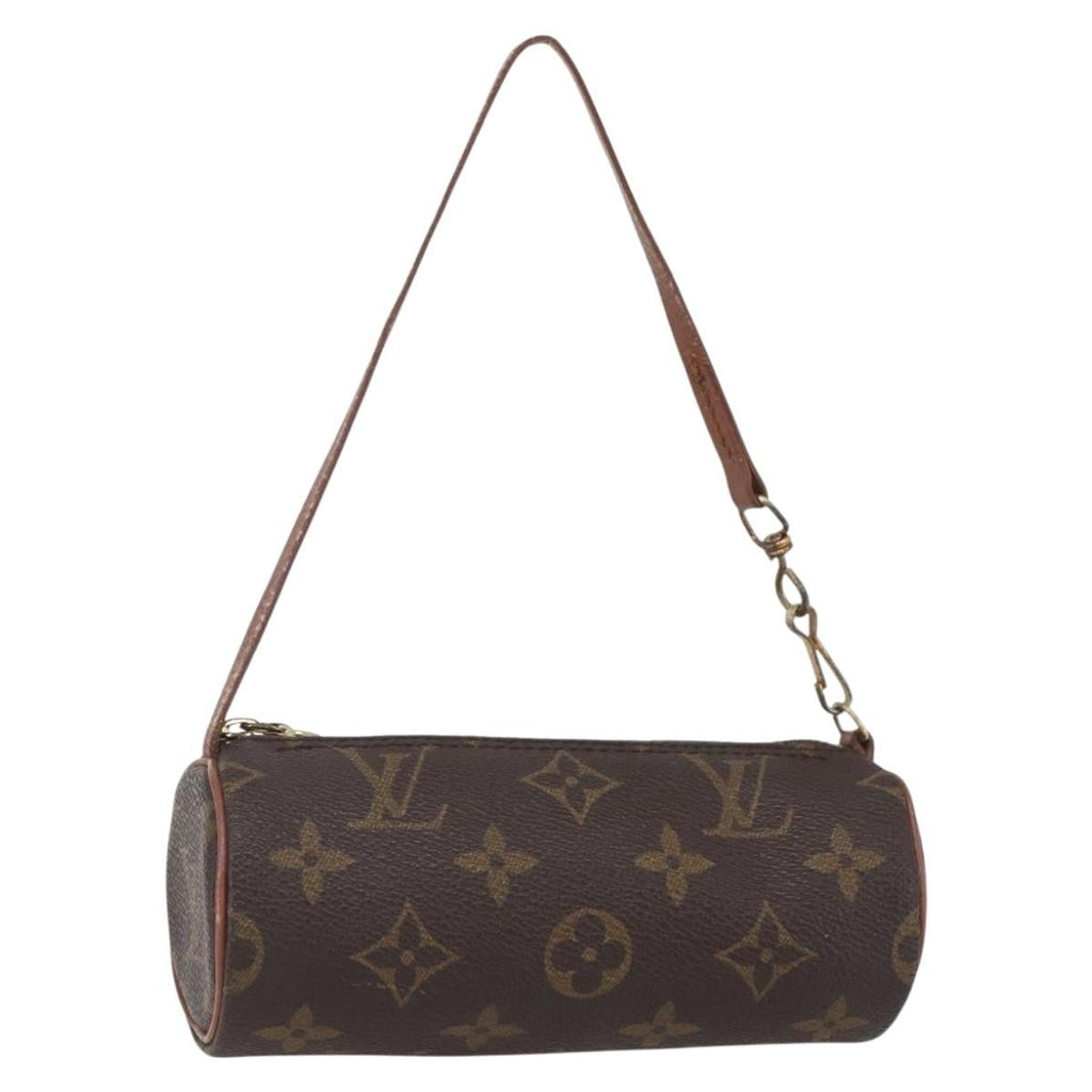 Louis Vuitton Papillon Pochette Monogram Canvas Brown Canvas Clutche & Pouche Bag
