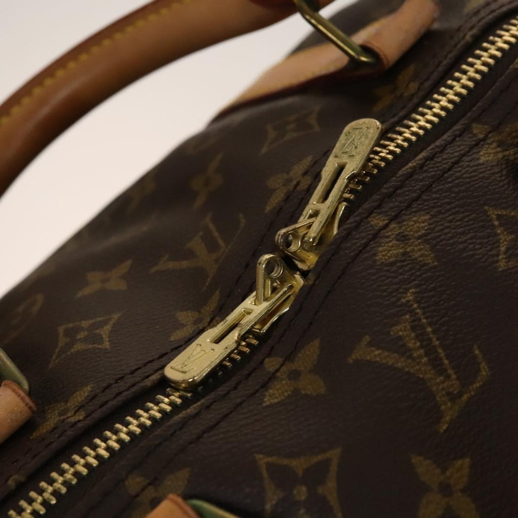Louis Vuitton Keepall Bag Monogram Canvas Brown Canvas Bag