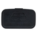 Balenciaga Logo Lunch Box Bag Plastic Black Plastic Clutche & Pouche