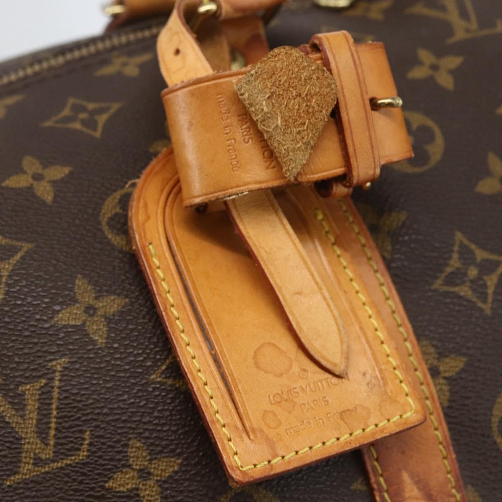Louis Vuitton Keepall Bag Monogram Canvas Brown Canvas Travel Bag