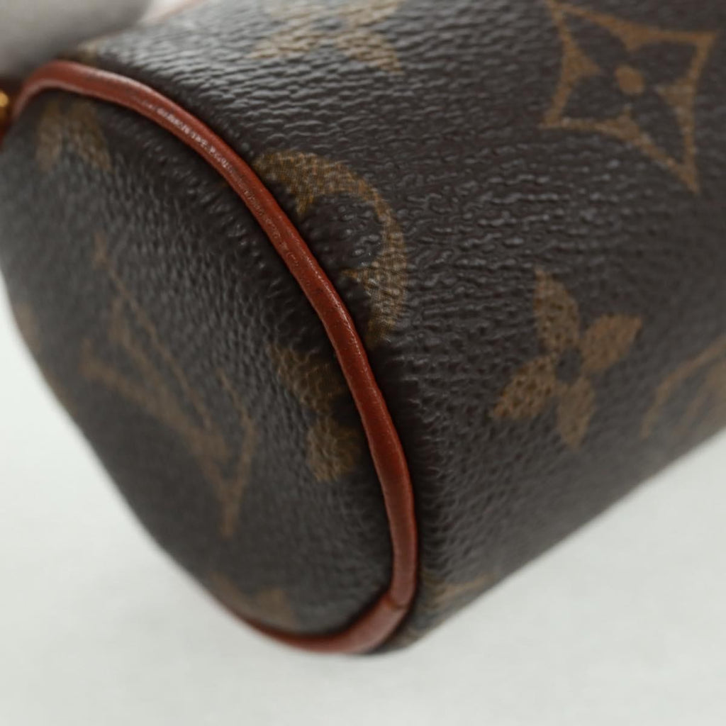 Louis Vuitton Papillon Pochette Monogram Canvas Brown Canvas Clutche & Pouche Bag
