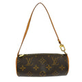 Louis Vuitton Papillon Pochette Monogram Canvas Brown Canvas Clutche & Pouche Bag