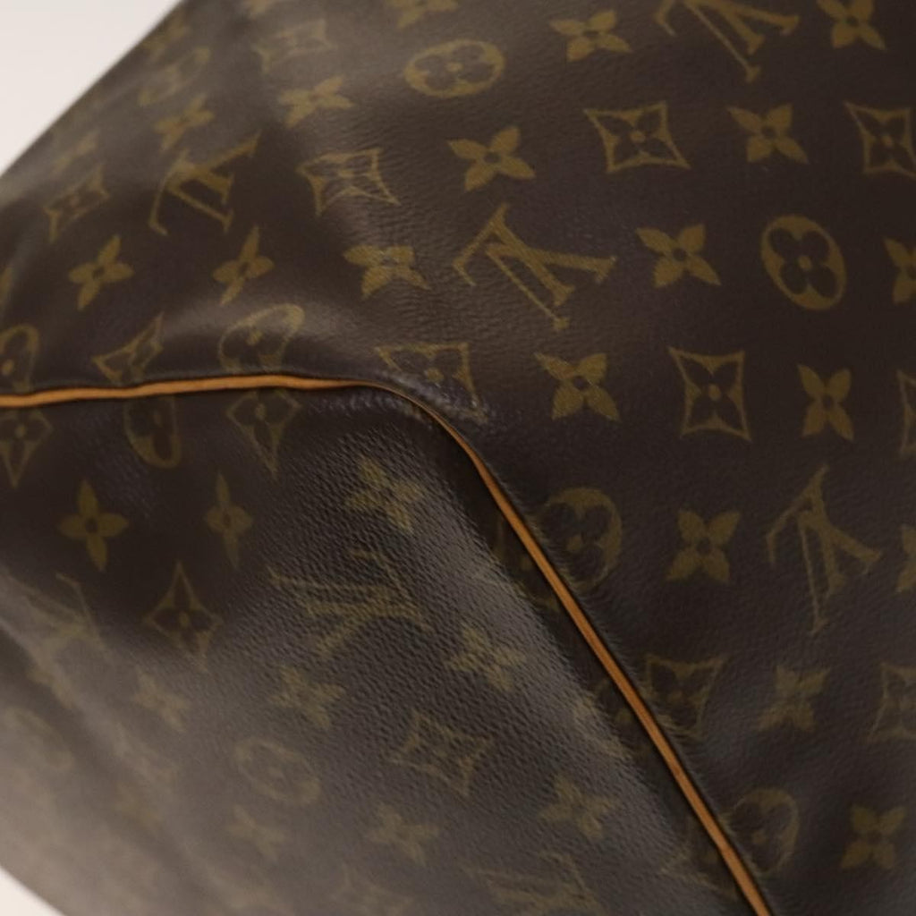 Louis Vuitton Keepall Bag Monogram Canvas Brown Canvas Travel Bag