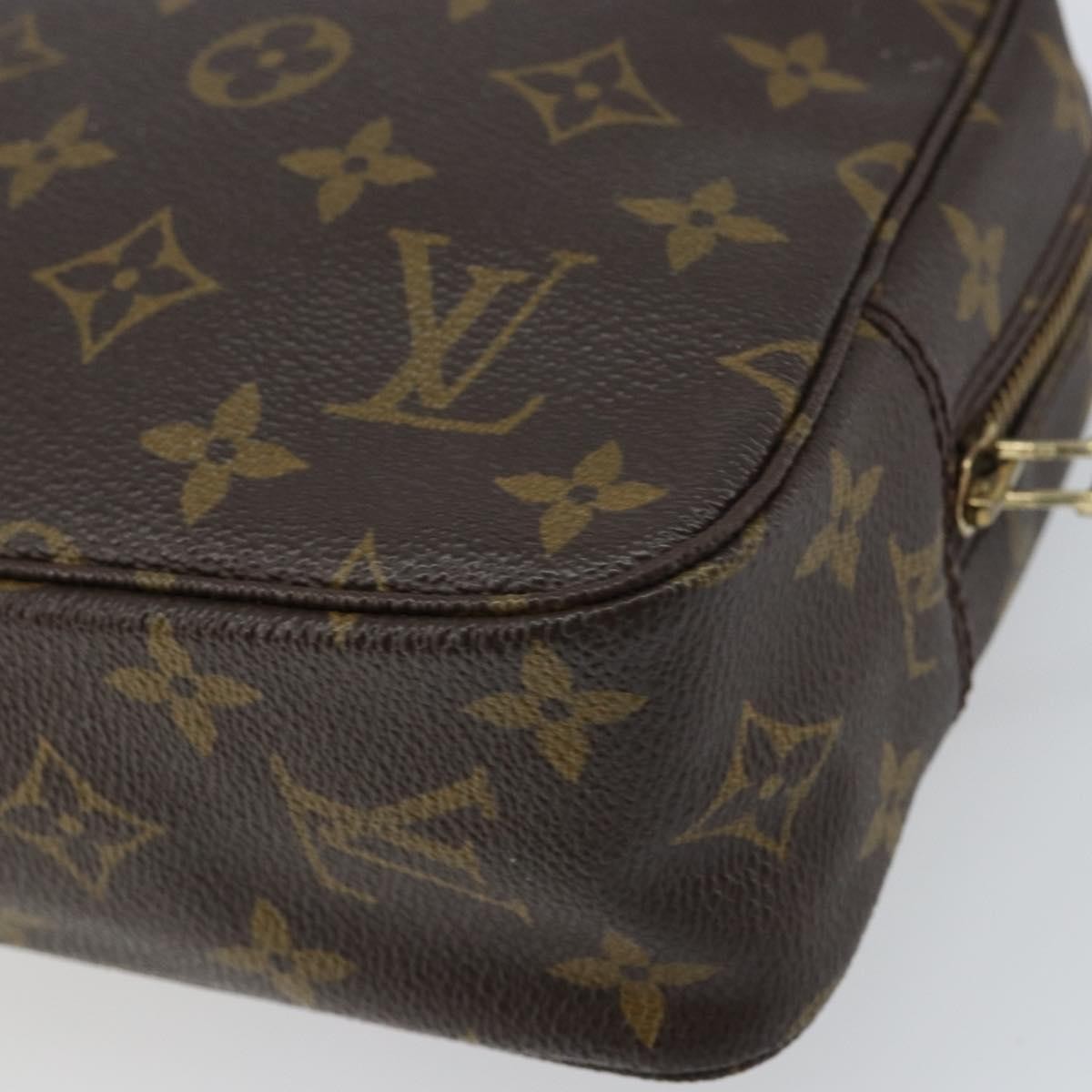 Louis Vuitton Trousse Toilette Monogram Canvas Brown Canvas Clutche & Pouche Bag