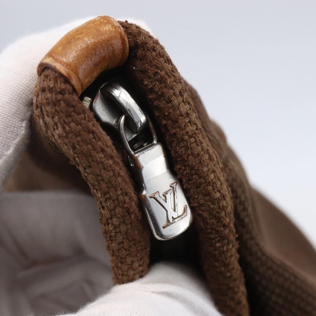 Louis Vuitton Antigua Tote Canvas Brown Canvas Tote Bag