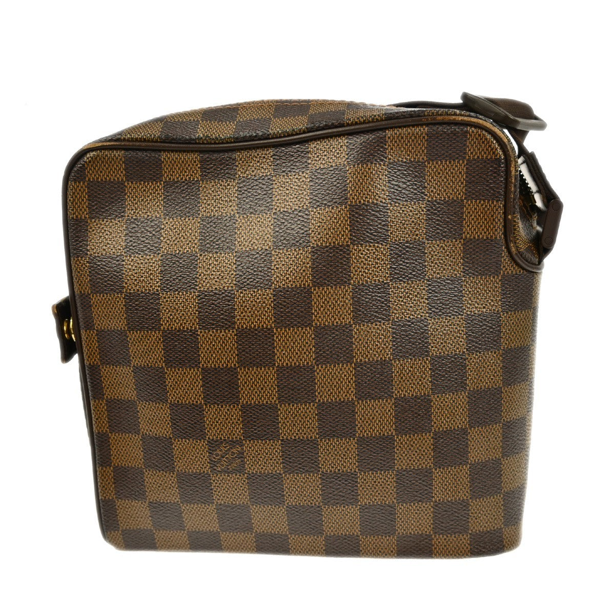 Louis Vuitton Olav Handbag Damier Brown Canvas Shoulder Bag