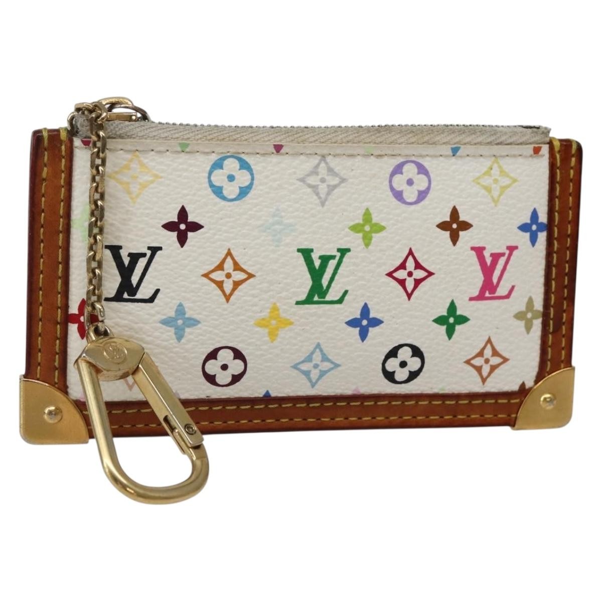 Louis Vuitton Pochette Clés Monogram Canvas Multicolour Canvas Wallets Accessory