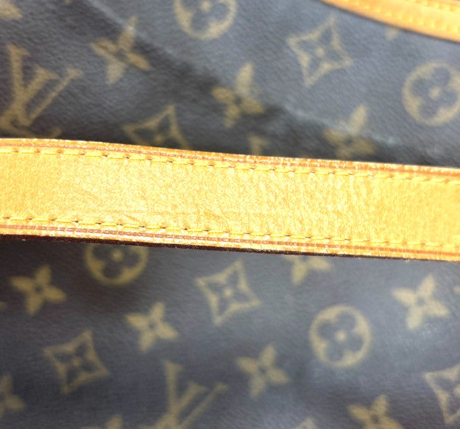 Louis Vuitton Odeon Handbag Monogram Canvas Brown Canvas Shoulder Bag