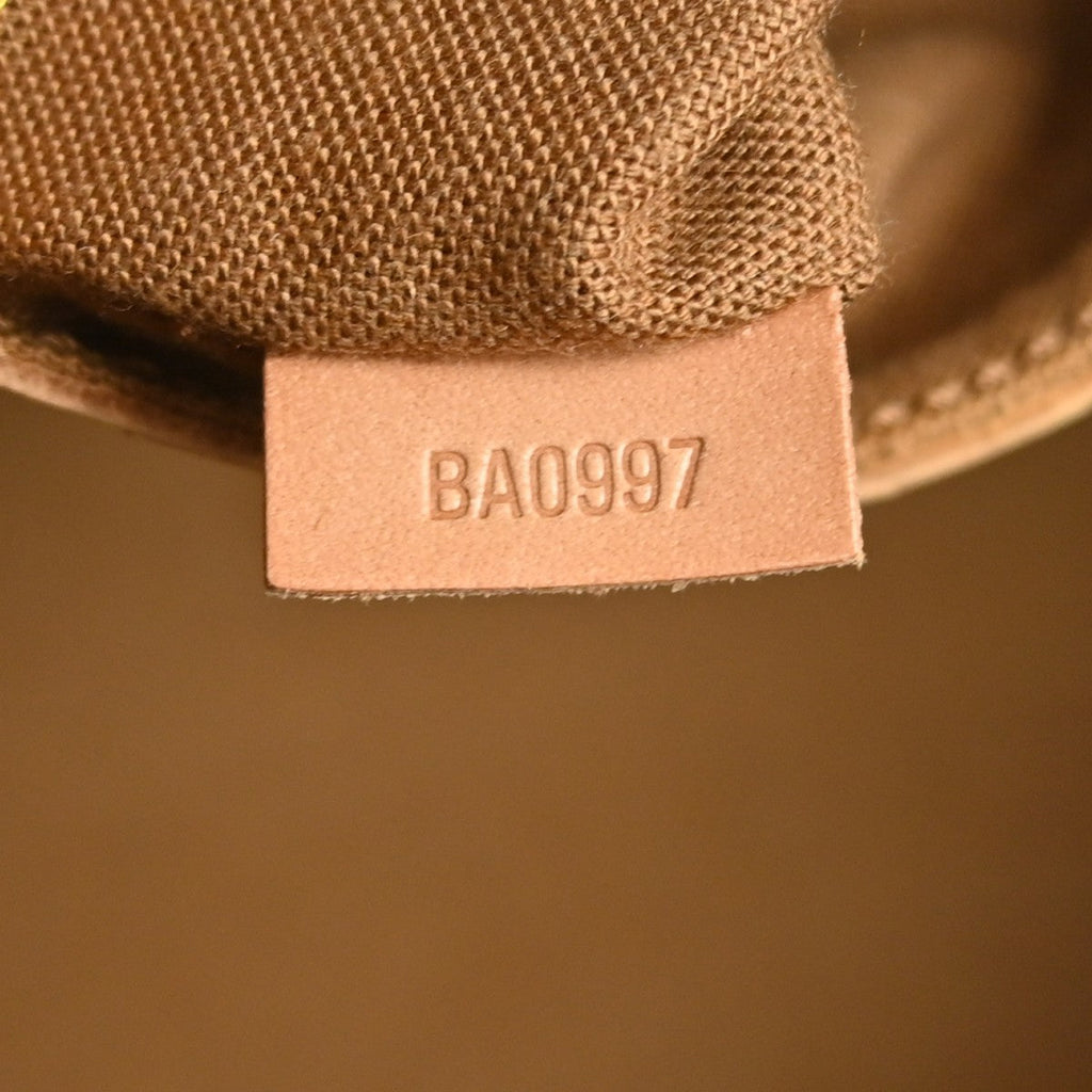 Louis Vuitton Alma Handbag Monogram Canvas Brown Canvas Handbag