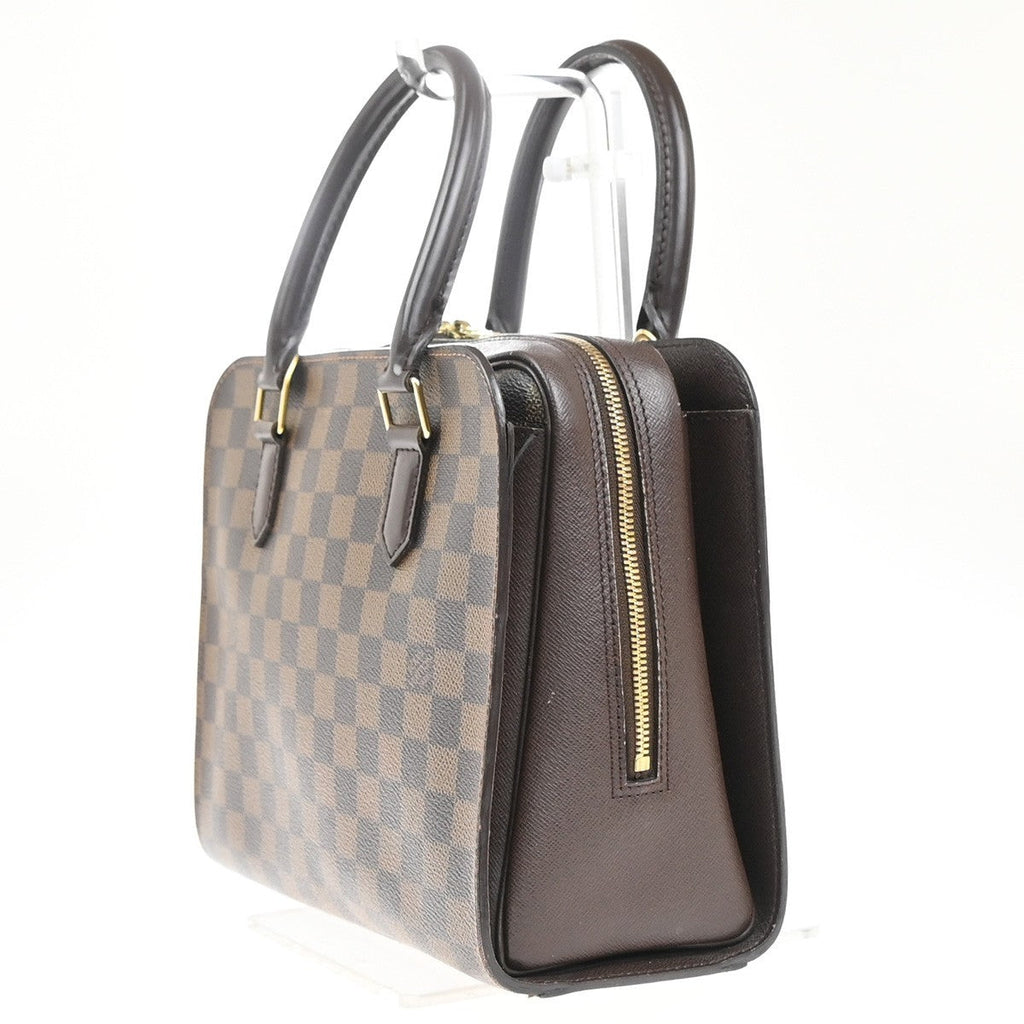 Louis Vuitton Triana Bag Damier Brown Canvas Handbag