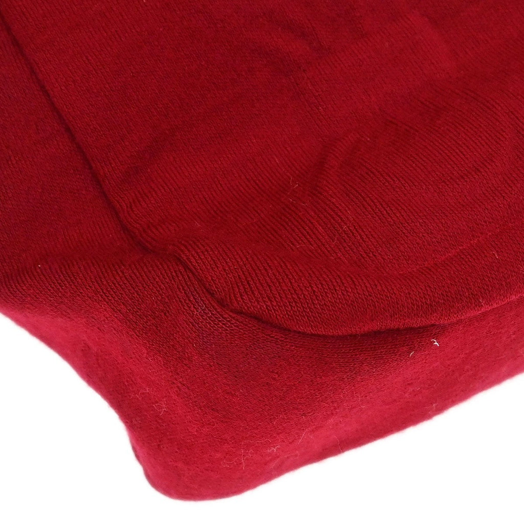 Chanel Vintage Chain Shoulder Bag Cotton Red Cotton Shoulder Bag Bag