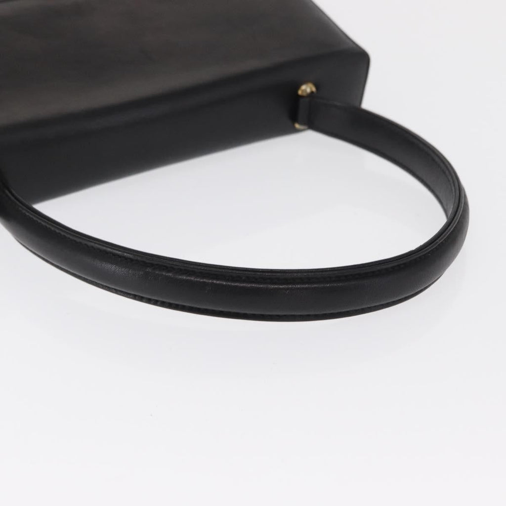Celine Handbag Leather Black Leather Handbag
