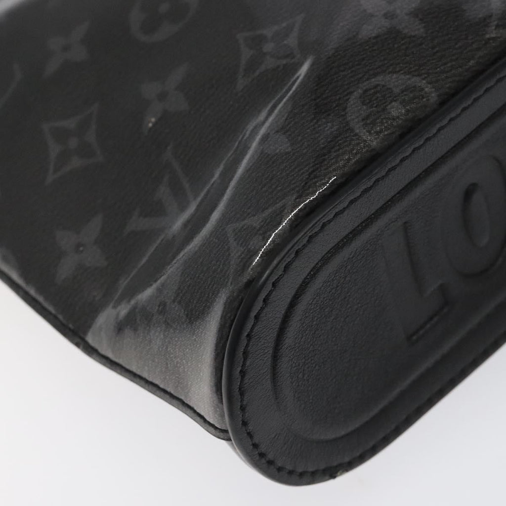 Louis Vuitton Pochette Cosmos Limited Edition Monogram Glaze Canvas Black Canvas Clutche & Pouche Bag