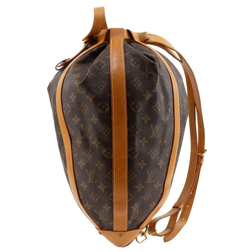 Louis Vuitton Romeo Gigli Handbag Monogram Canvas Brown Canvas Shoulder Bag