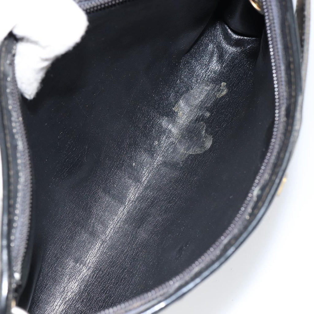 Christian Dior Vintage Trotter Shoulder Bag Canvas Navy Canvas Shoulder Bag Bag (Pre-Owned)