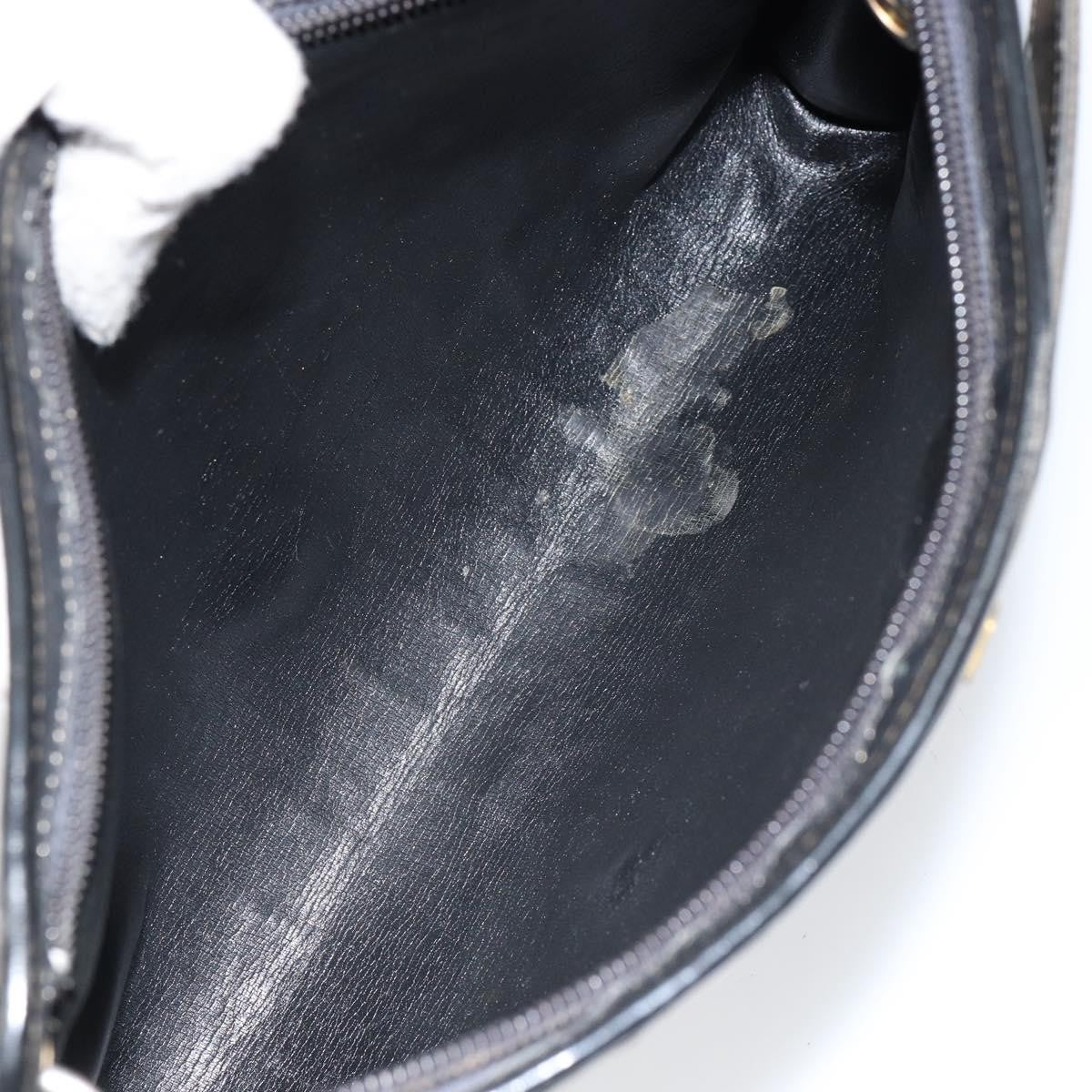 Christian Dior Vintage Trotter Shoulder Bag Canvas Navy Canvas Shoulder Bag Bag (Pre-Owned)