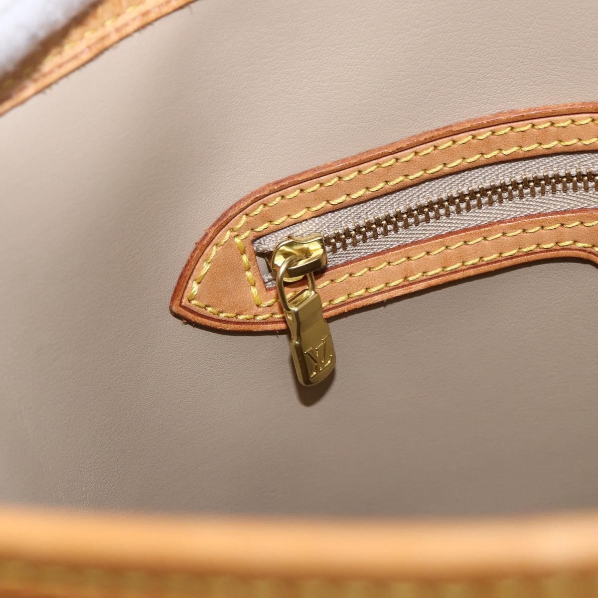 Louis Vuitton Bucket Bag Monogram Vernis Beige Patent_Leather Shoulder Bag