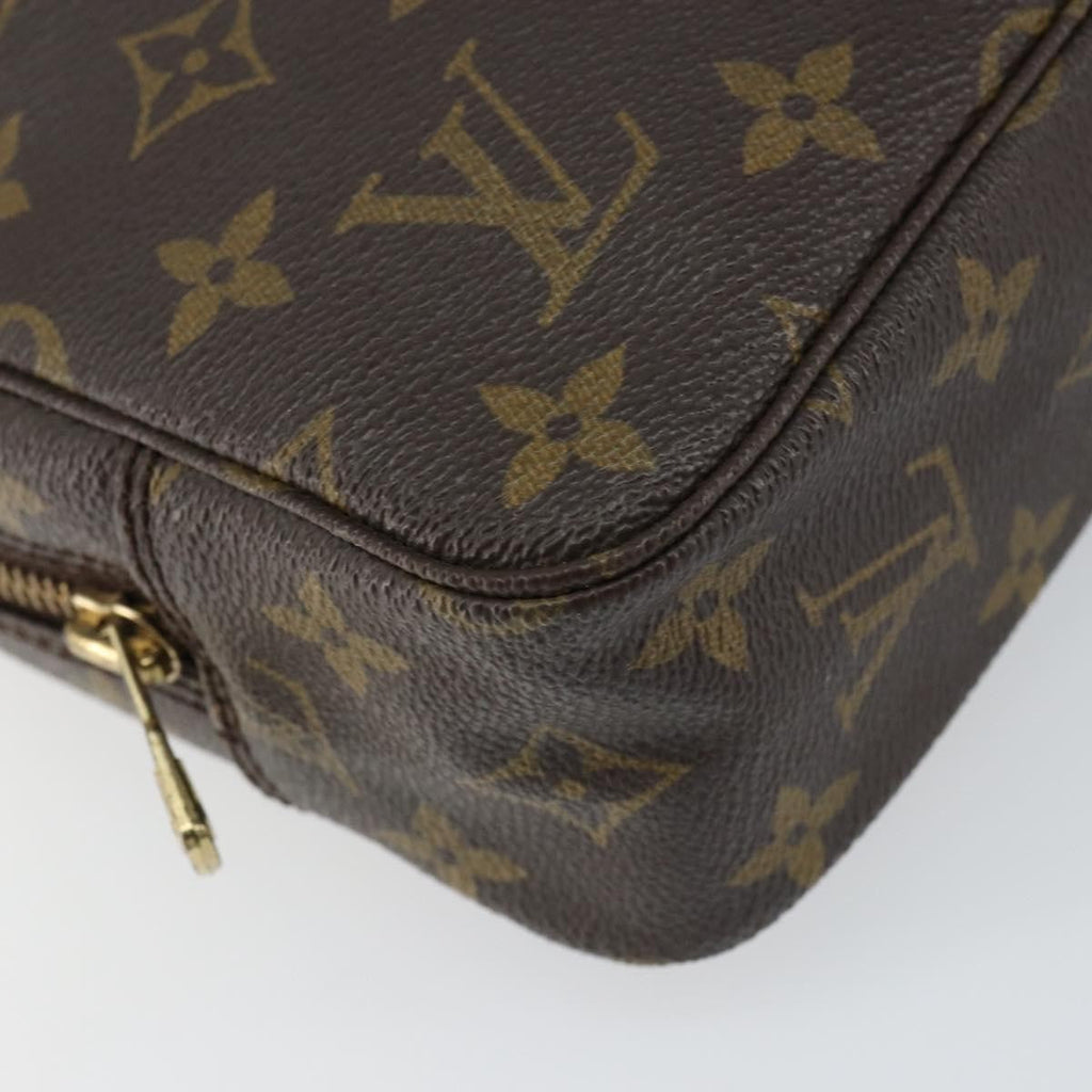 Louis Vuitton Trousse Toilette Monogram Canvas Brown Canvas Clutche & Pouche Bag