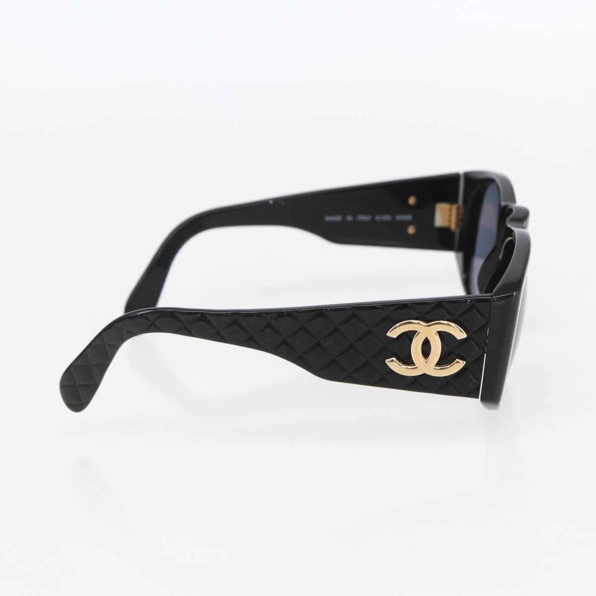 Chanel Logo Cc Sunglasses Plastic Black Plastic Sunglasse Accessory
