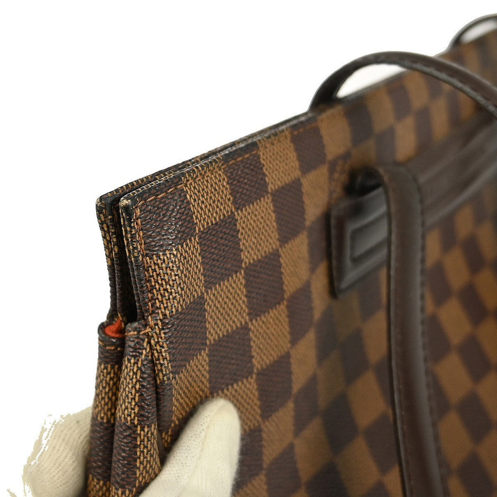 Louis Vuitton Parioli Handbag Damier Brown Canvas Shoulder Bag