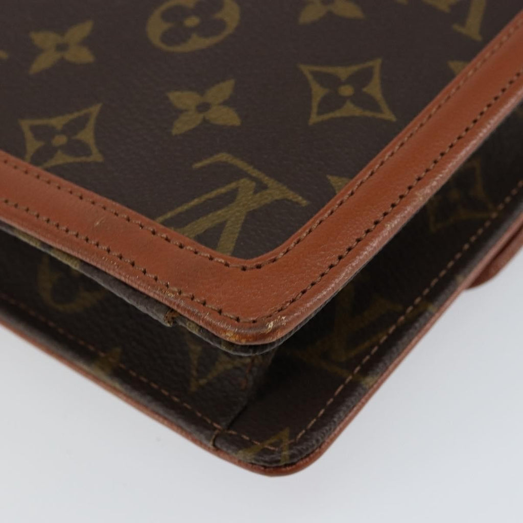 Louis Vuitton Dame Pochette Monogram Canvas Brown Canvas Clutche & Pouche Bag