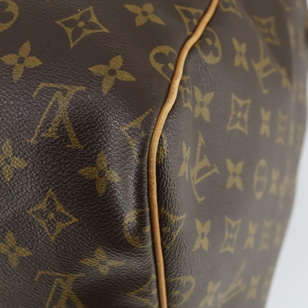 Louis Vuitton Keepall Bag Monogram Canvas Brown Canvas Travel Bag
