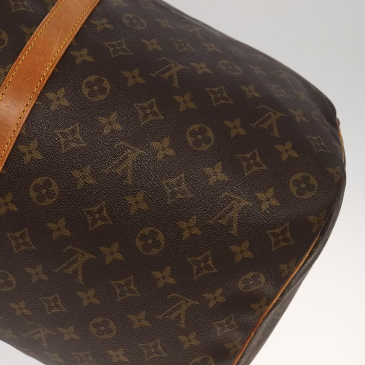Louis Vuitton Keepall Bag Monogram Canvas Brown Canvas Travel Bag