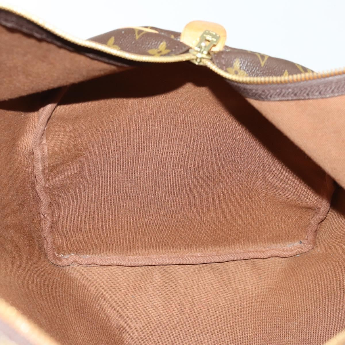 Louis Vuitton Keepall Bag Monogram Canvas Brown Canvas Travel Bag