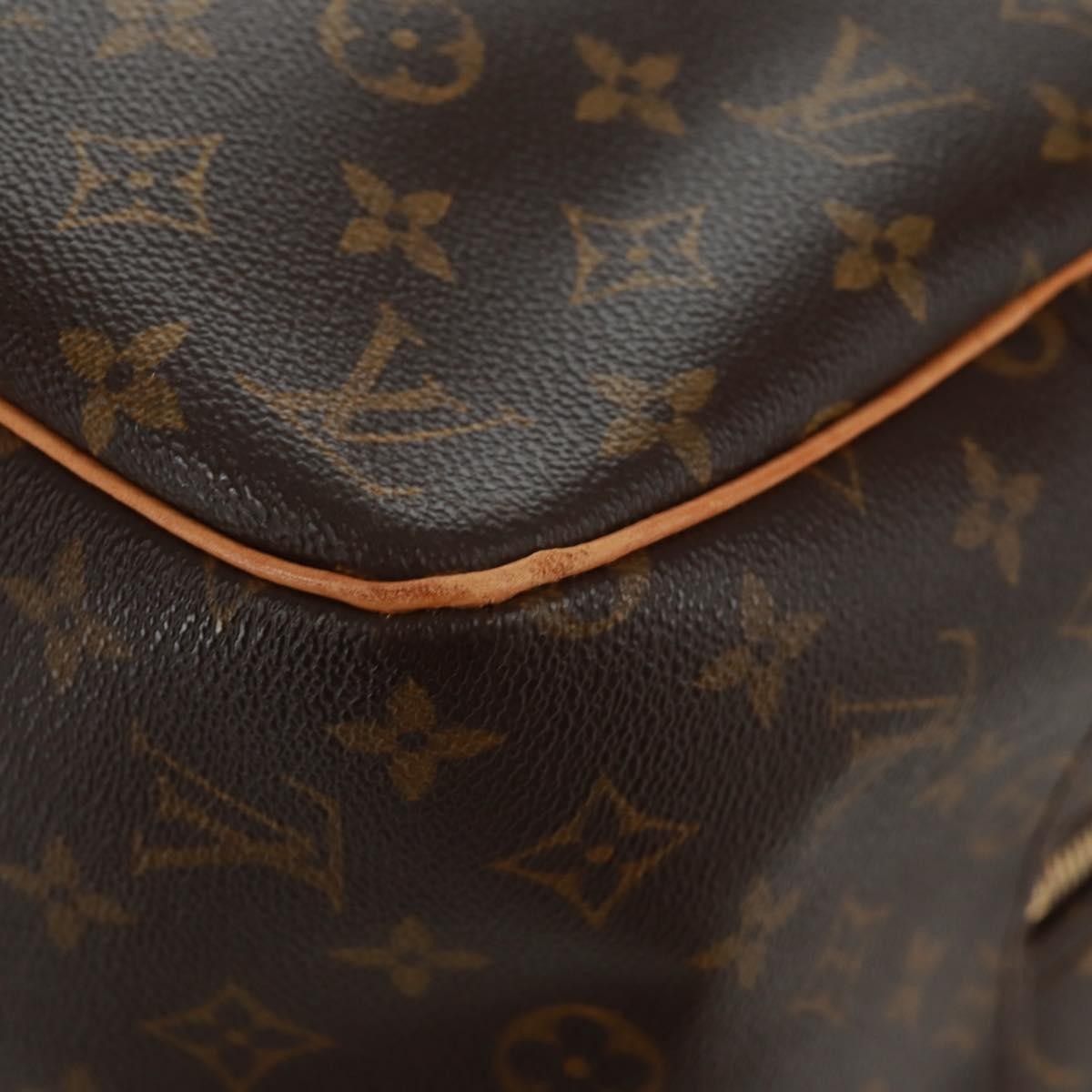 Louis Vuitton Evasion Travel Bag Monogram Canvas Brown Canvas Travel Bag