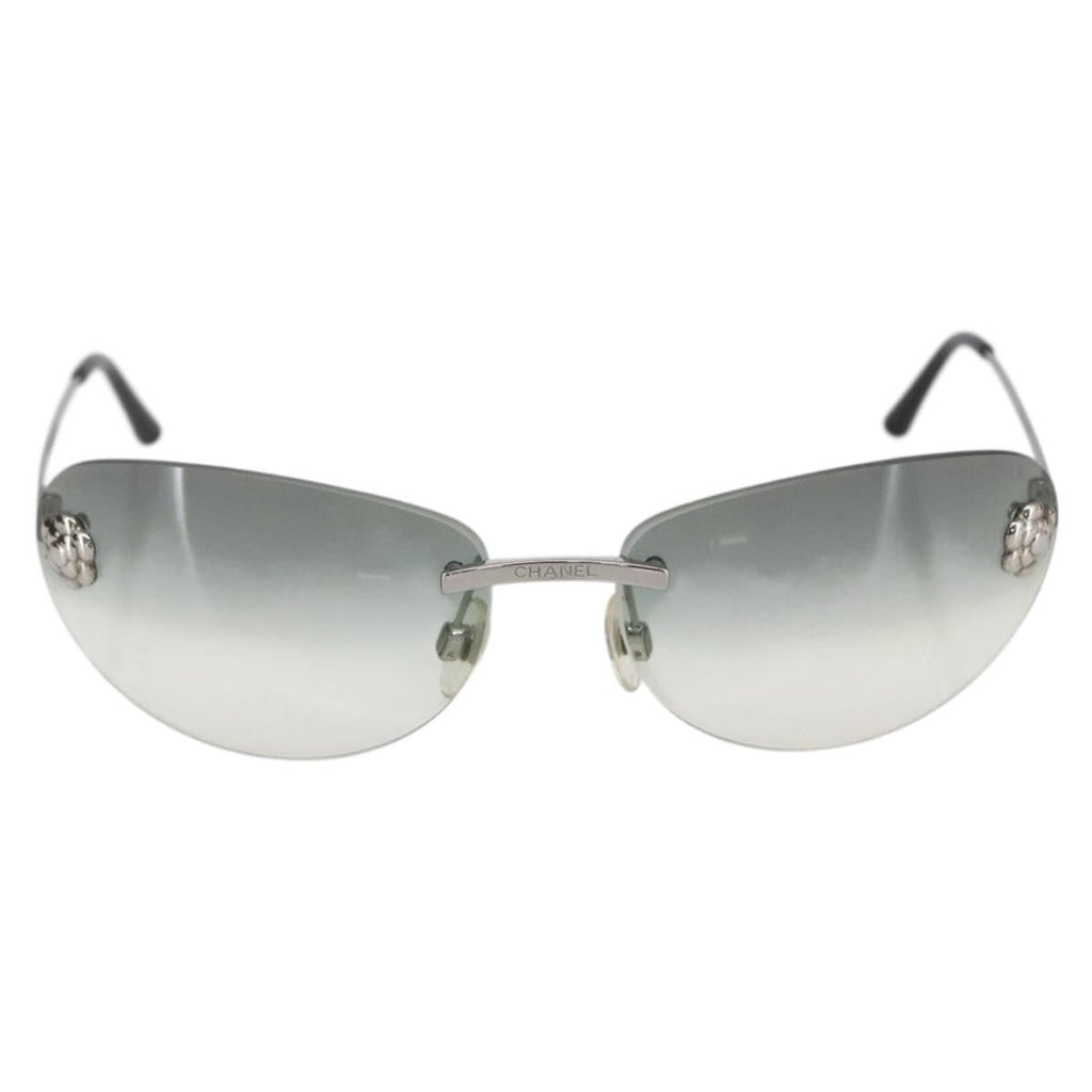 Chanel Camélia Sunglasses Metal Black Metal Sunglasse Accessory