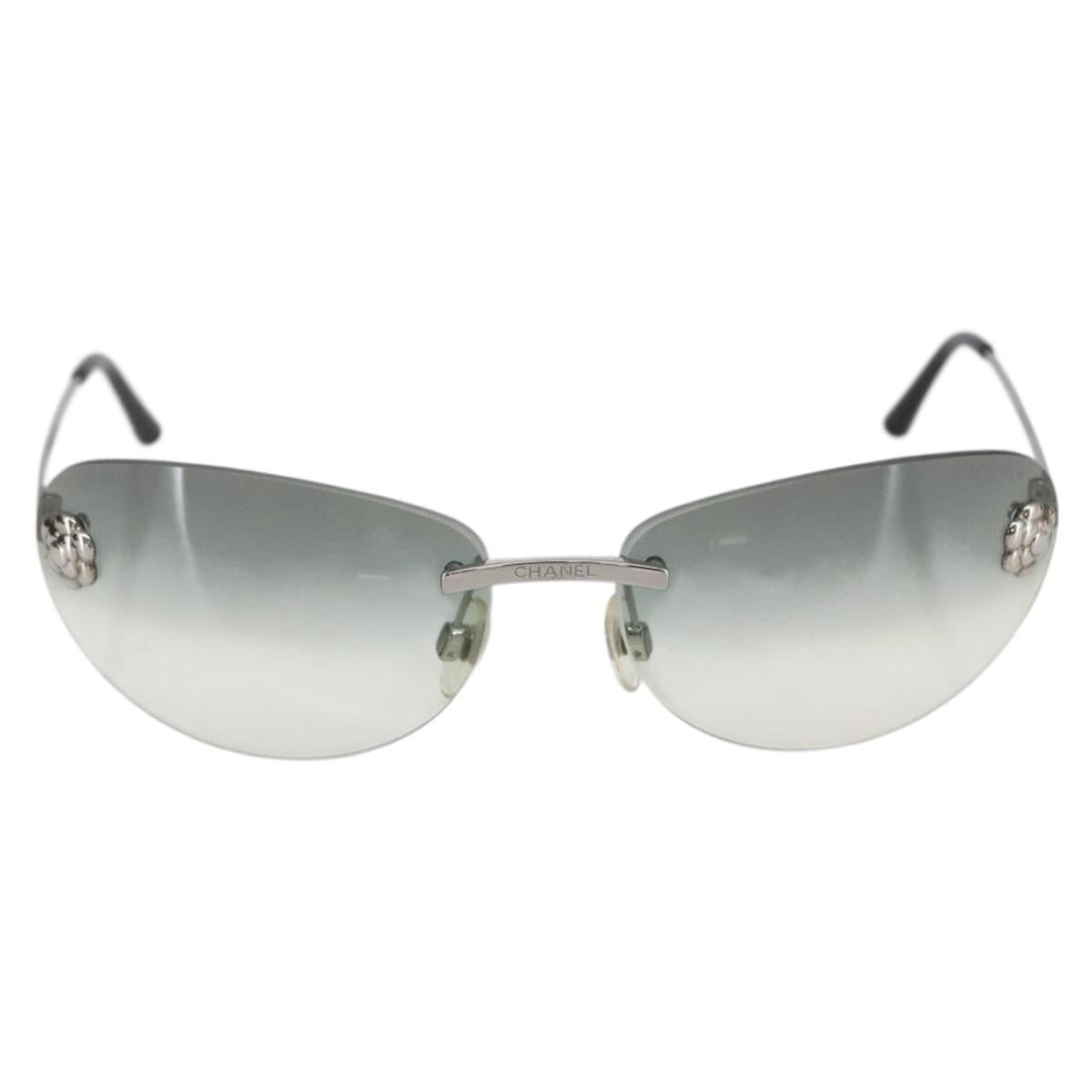 Chanel Camélia Sunglasses Metal Black Metal Sunglasse Accessory