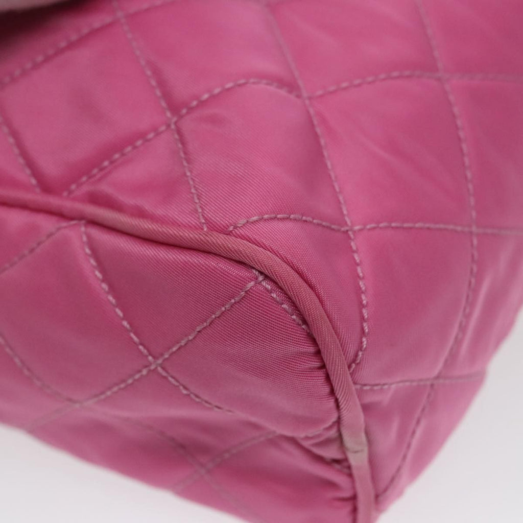Prada Toiletry Pouch Tessuto Pink Nylon Clutche & Pouche Bag