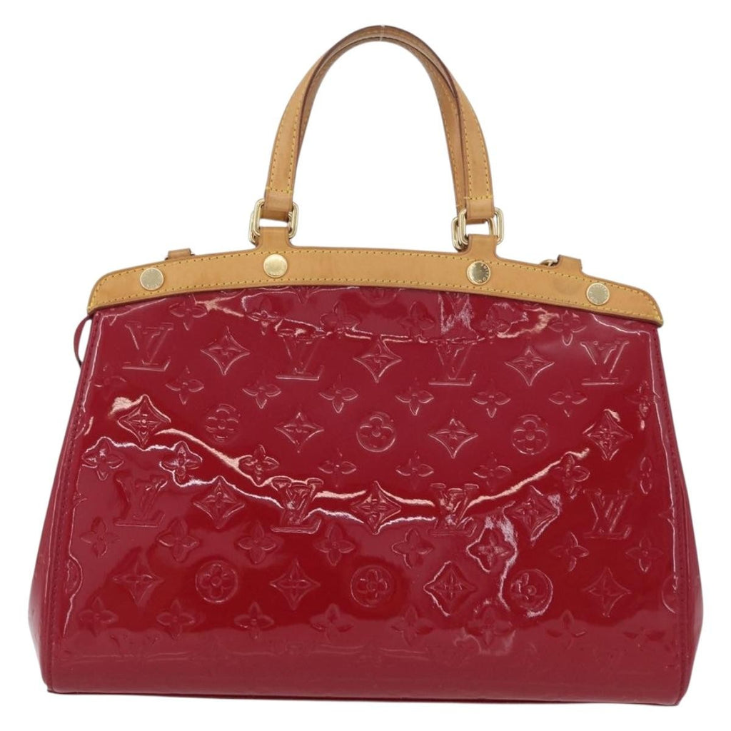 Louis Vuitton Blair Monogram Vernis Pink Patent_Leather Handbag