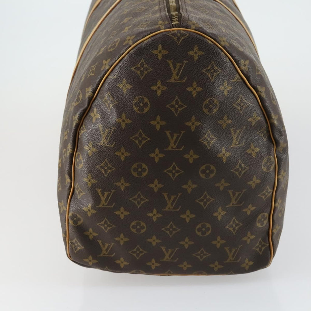 Louis Vuitton Keepall Bag Monogram Canvas Brown Canvas Travel Bag